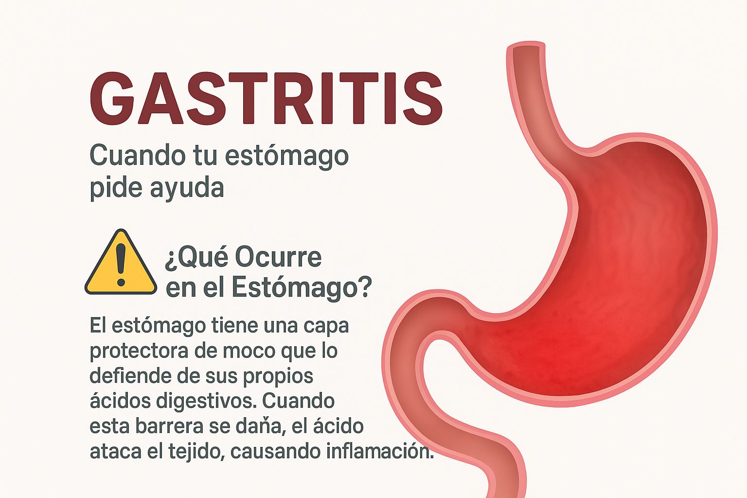 Solucionar problemas de Gastritis