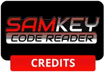 samkey code reader modelos soportados